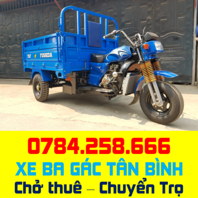 Dịch vụ xe ba gác Tân Bình – chở hàng, chuyển trọ, vận chuyển đồ cồng kềnh. Giá chỉ từ 200K. Giao hàng đúng hẹn, không phát sinh phí.