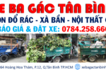 dịch vụ chở rác cồng kềnh Tân Bình