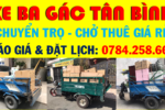Dịch vụ xe ba gác chở thuê giá rẻ tại quận Tân Bình