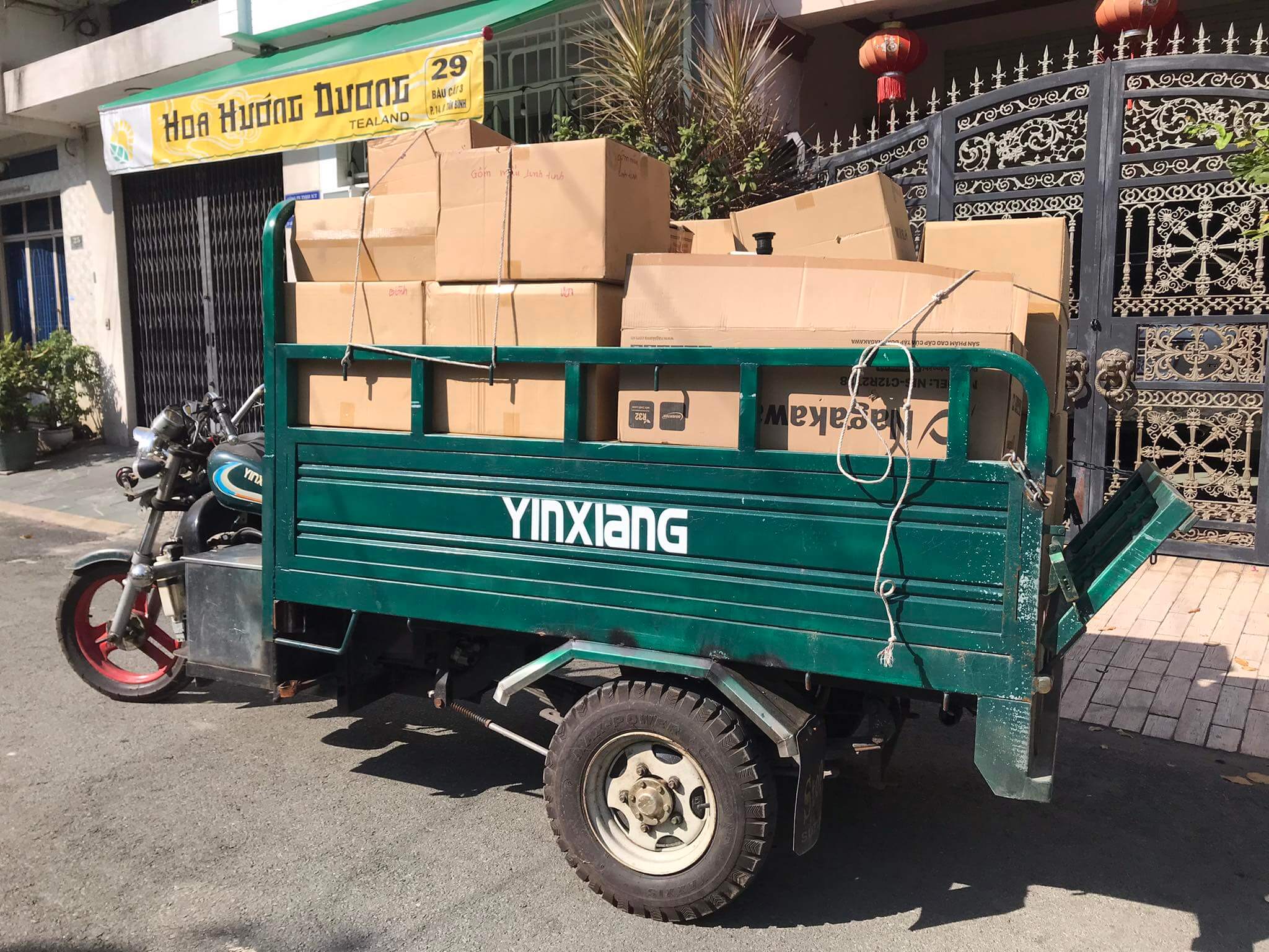 thuê xe ba gác tân bình