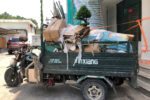 Dọn rác sau thu hồi mặt bằng tại Tân Bình
