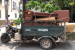 Thu gom nội thất cũ tại Tân Bình bằng xe ba gác