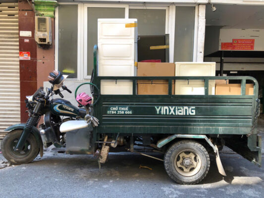 Giá thuê xe ba gác chuyển trọ cuối tháng tại Tân Bình