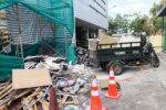 Dọn rác cải tạo văn phòng tại Viettel Hoàng Hoa Thám